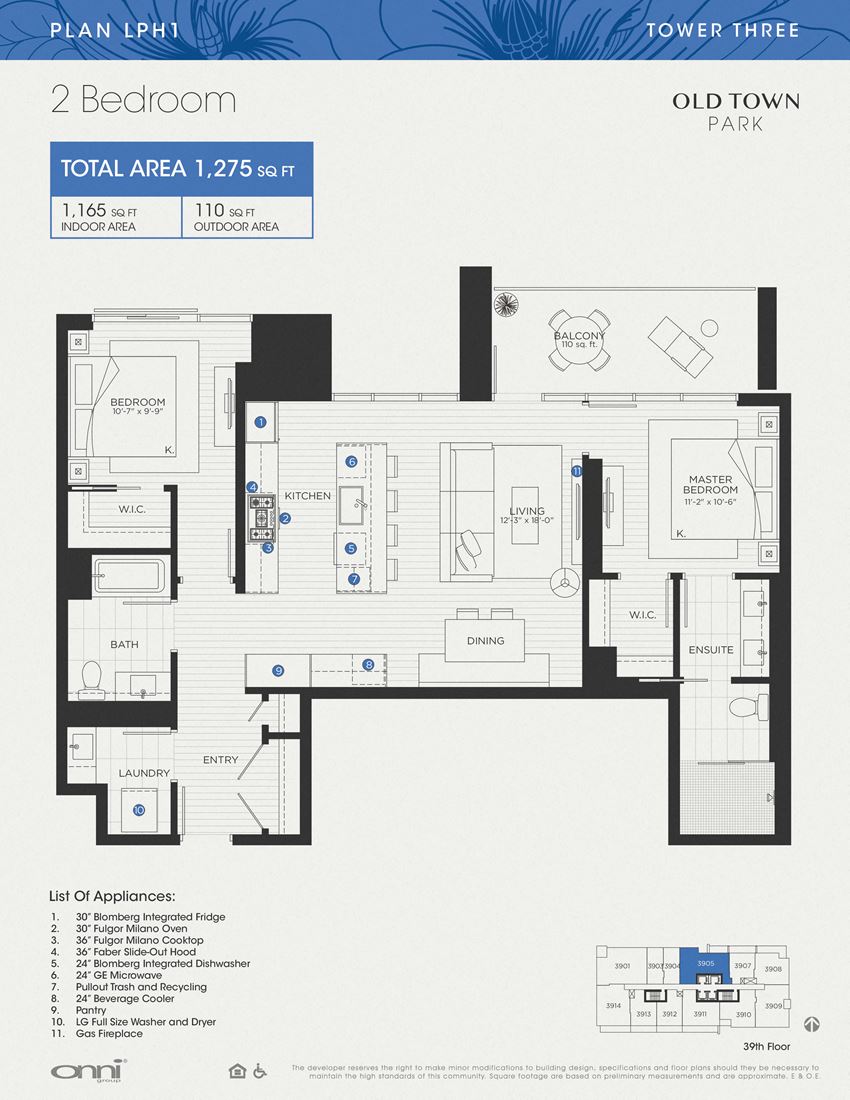 Plan LPH1 - Tower THREE